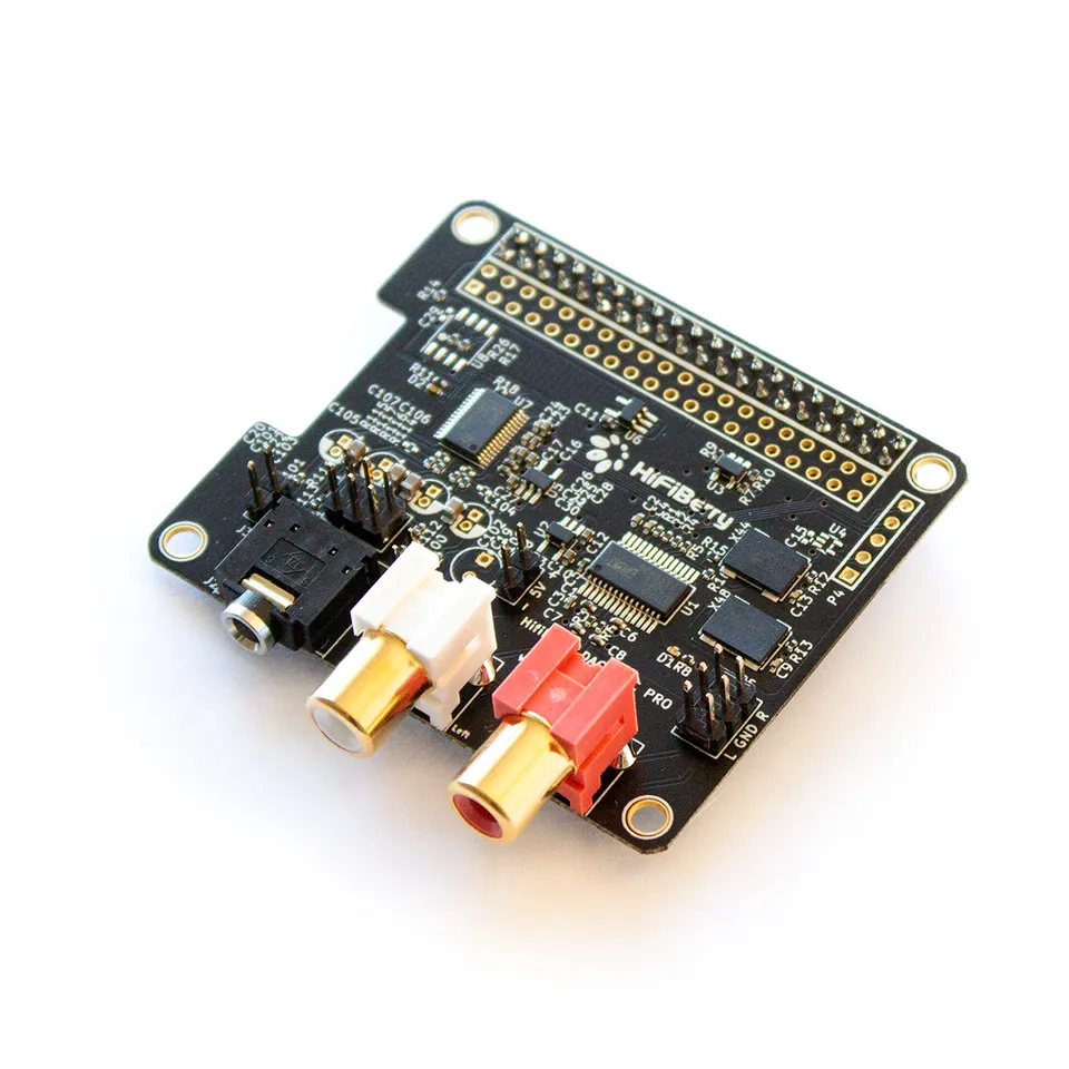 hifiberry-dac-adc-pro-raspberry-pi-soundkarte-192khz image 1