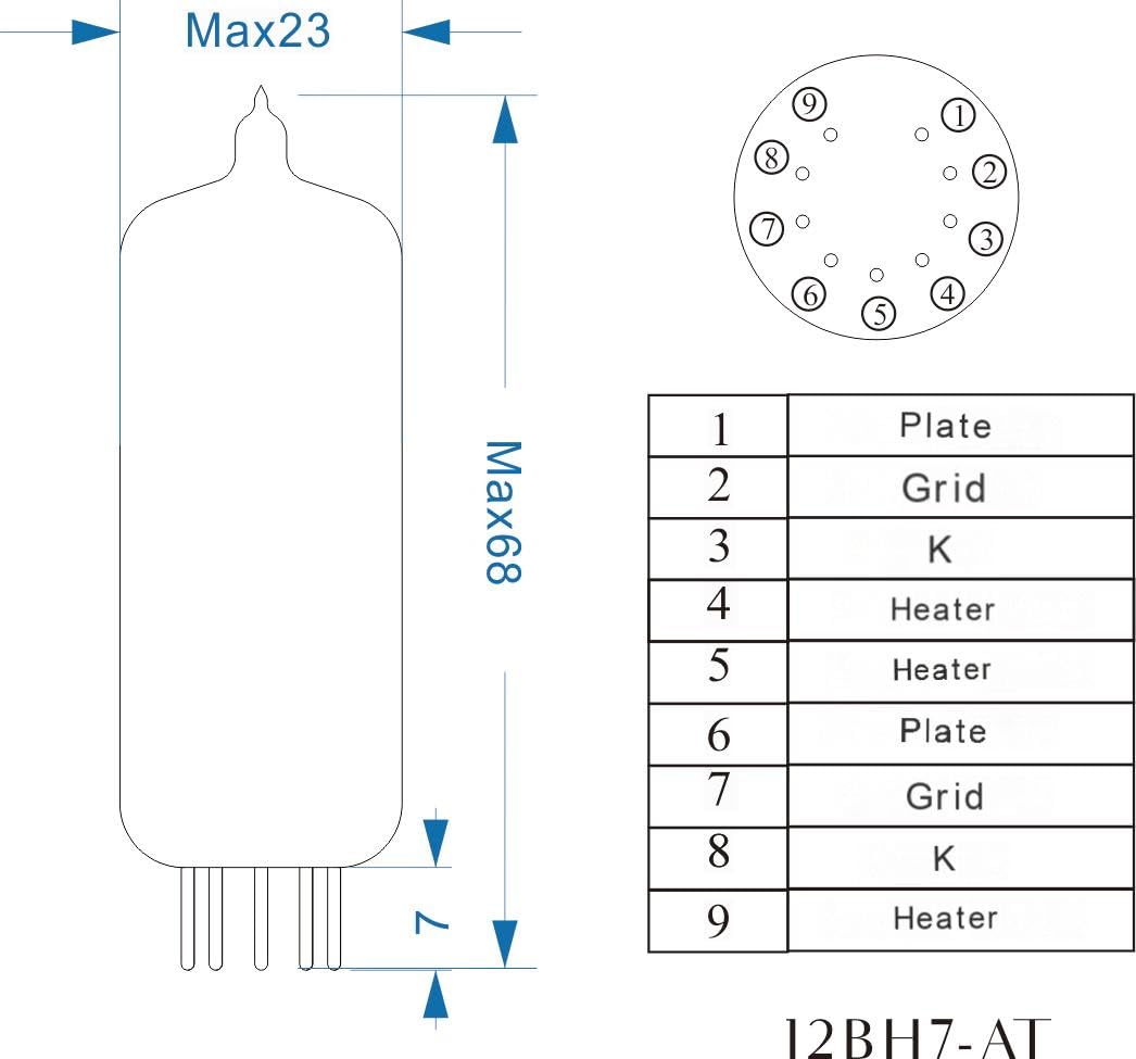 psvane-horizon-series-12bh7-at-ecc99-doppeltriode-gematchtes-paar-2-st-ck image 2